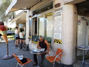 Exterior at La Mini Gelateria in Locarno