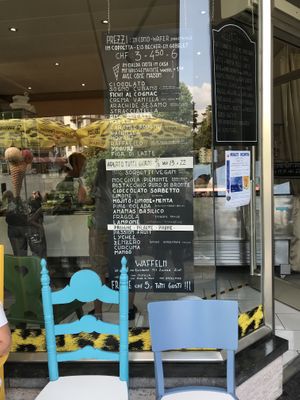 Delicious ice-cream at La Mini Gelateria in Locarno