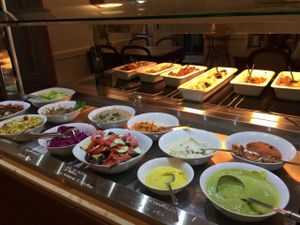 Excellent vegan buffet at Il Guardiano del Farro in Locarno