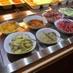 Dinner buffet at Il Guardiano del Farro in Locarno