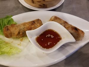 Spring rolls at Quy Nguyen - Vegan Living in Berlin