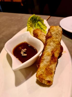 Spring rolls at Quy Nguyen - Vegan Living in Berlin