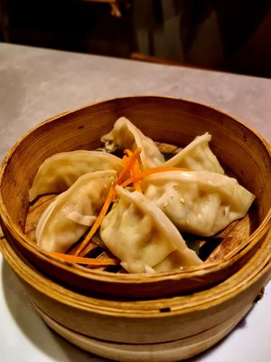 Dumplings (not handmade) at Quy Nguyen - Vegan Living in Berlin