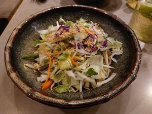 Main: rice noodle tofu salad at Quy Nguyen - Vegan Living in Berlin