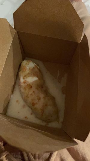 Chuoi Hap to go as Dessert  at Quy Nguyen - Vegan Living in Berlin