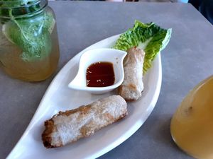 spring rolls at Quy Nguyen - Vegan Living in Berlin