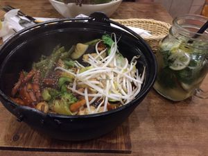 number 26 and the homemade lemonade! at Quy Nguyen - Vegan Living in Berlin