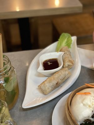 Spring rolls - Quy Nguyen-Vegan Living, Berlin  at Quy Nguyen - Vegan Living in Berlin