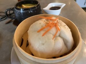 Huge Dumpling at Quy Nguyen - Vegan Living in Berlin