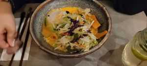 Curry-Mangomilch Bowl at Quy Nguyen - Vegan Living in Berlin