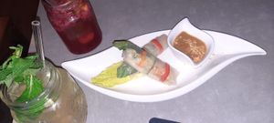 Sommerrollen als Vorspeise at Quy Nguyen - Vegan Living in Berlin