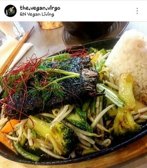 this weekend fishtail she was amazing!  at Quy Nguyen - Vegan Living in Berlin