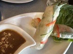 summer rolls  at Quy Nguyen - Vegan Living in Berlin