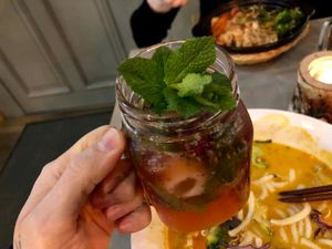 lemonade at Quy Nguyen - Vegan Living in Berlin