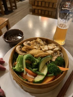 Ban Chan Hap (udon bowl)  at Quy Nguyen - Vegan Living in Berlin