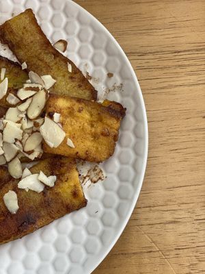 Plátano maduro  at Organico Fortuna in La Fortuna