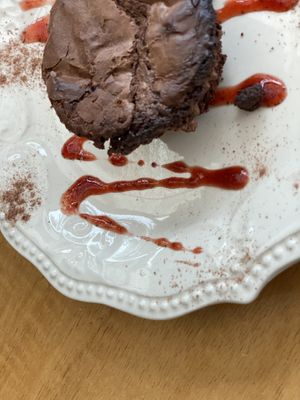 Brownie  at Organico Fortuna in La Fortuna