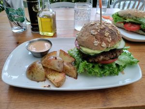 This was better but still not worth nearly $14. at Organico Fortuna in La Fortuna