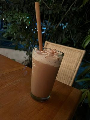 Cold coffee  at Organico Fortuna in La Fortuna