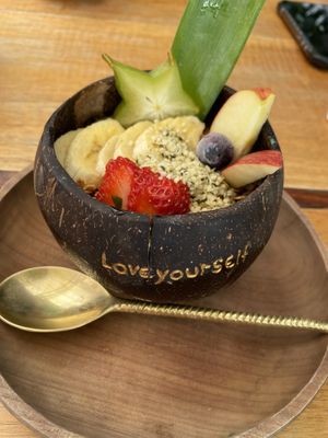 Protein Smoothie Bowl  at Organico Fortuna in La Fortuna