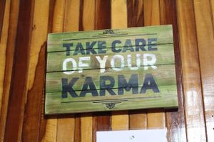KARMA SIGN at Organico Fortuna in La Fortuna
