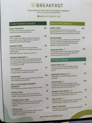   at Organico Fortuna in La Fortuna