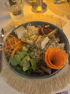 rainbow bowl - 10/10 #Veganuary at Organico Fortuna in La Fortuna