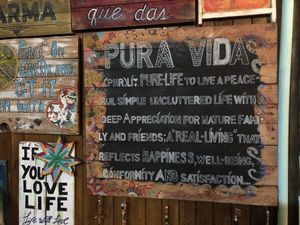 Interior at Organico Fortuna in La Fortuna