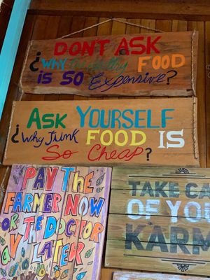 Great ambience! at Organico Fortuna in La Fortuna