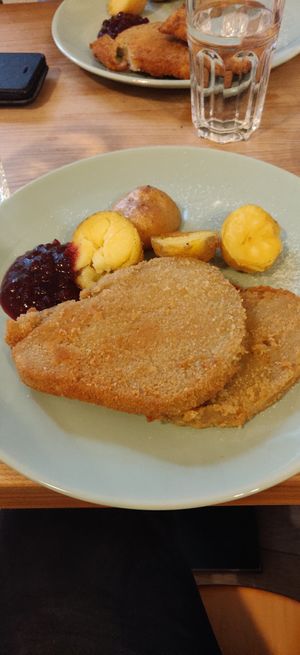 Schnitzel at Cofeba in Graz