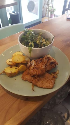 Zwiebelrostbraten at Cofeba in Graz