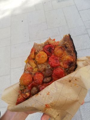 2€ for this amazing slice at La Pupetta in Bari