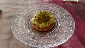 Raw lime pie at Les Delices de Leilla in Albi