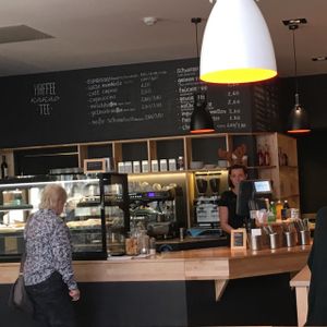 coffee bar at Sattgrün in Essen