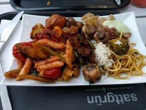 a mix of everything at Sattgrün in Essen