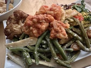 mixed dinner  at Sattgrün in Essen