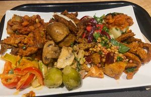 Big plate   at Sattgrün in Essen