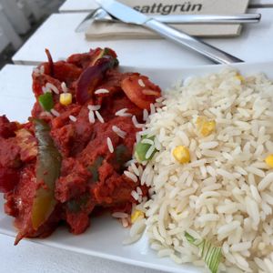 vegan goulash at Sattgrün in Essen