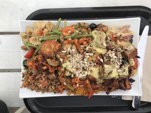 delicious food at sattgrün  at Sattgrün in Essen