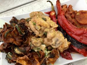 food (small plate f/ 8 €) at Sattgrün in Essen