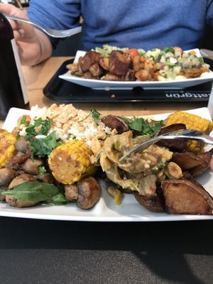 Einmal alles ausprobieren at Sattgrün in Essen