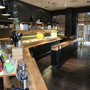 Counter to Buffet at Sattgrün in Essen