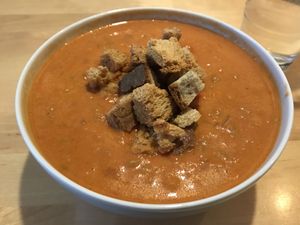 Indian lentilsoup -> really good at Sattgrün in Essen