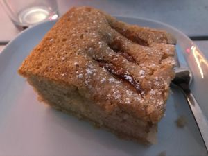 Applecake really delicious  at Sattgrün in Essen