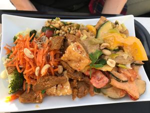 Medium plate yummi! at Sattgrün in Essen