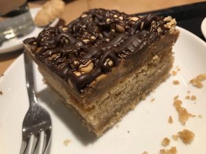 Peanutchocolate cake   at Sattgrün in Essen