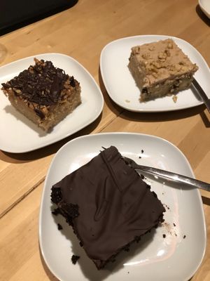 Nice sortiment of cakes at Sattgrün in Essen