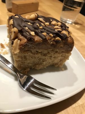 Peanut cake at Sattgrün in Essen