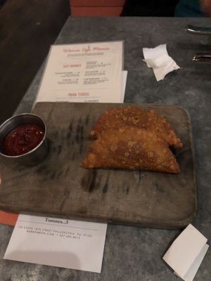 Empanadas at Bar Bombon in Philadelphia