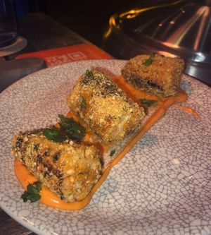 Mexican street corn at Bar Bombon in Philadelphia